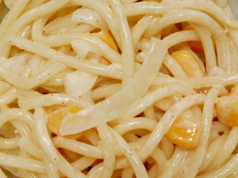 お鍋一つで簡単♪玉ねぎとコーン入り♪パスタサラダ